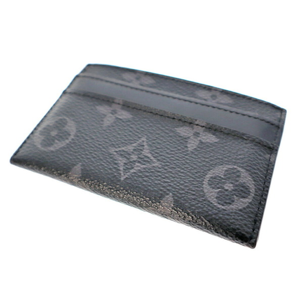 Louis Vuitton Carte Eclipse Business Black Double Porte Case Leather - Picture 1 of 6